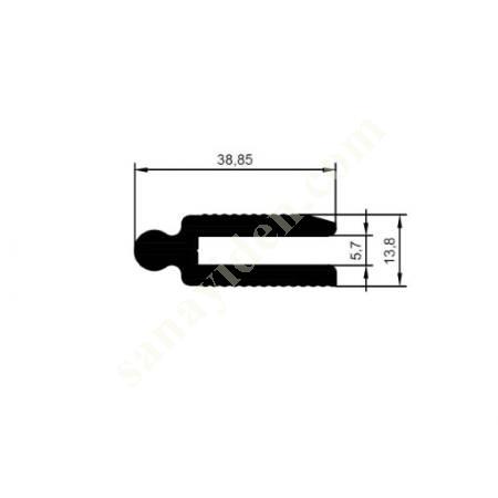 37-5643 / DILATATION PRF. PRODUCTS | DILATATION AND ROOF PROFILES, Aliminium