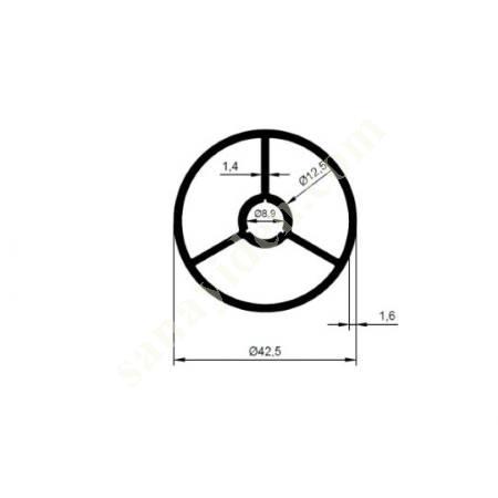 23-5337 / FOOT PROFILE PRODUCTS | FURNITURE PROFILES, Aliminium