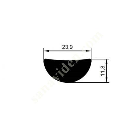 24-5475 / HANDLE PROFILE PRODUCTS | HANDLE PROFILES, Aliminium