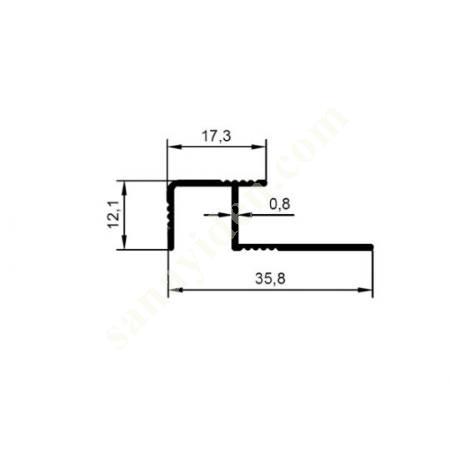 38-5674 / CERAMIC PRF. PRODUCTS | CERAMIC AND CARPET PASSING, Aliminium