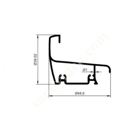 28-5575 / SHOWER CABIN PRF PRODUCTS | SHOWER CABIN PROFILES, Aliminium