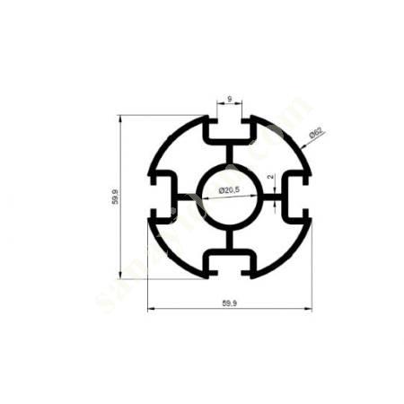 29-5518 / PRF. PRODUCTS | ADVERTISING AND JAUZZI PROFILES, Aliminium