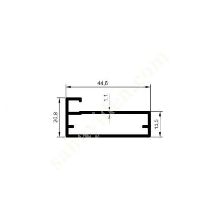 23-5317 / FRAME COVER PRODUCTS | FURNITURE PROFILES, Aliminium