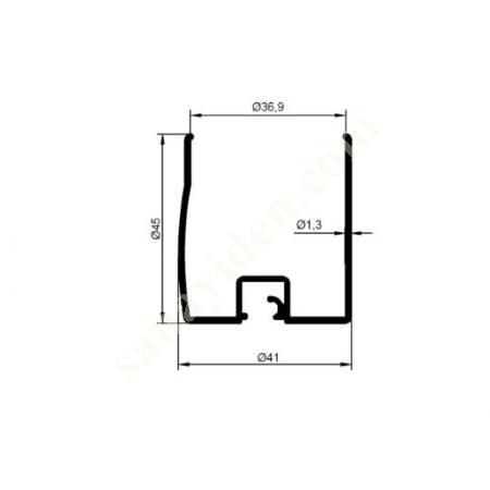 28-5608 / DUŞA KABİN PRF. ÜRÜNLER | DUŞ KABİN PROFİLLERİ, Alüminyum