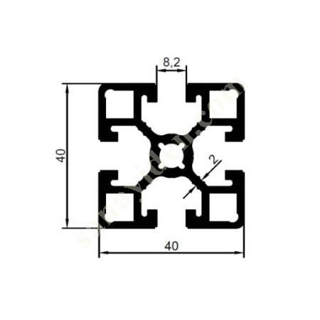 25-5531 / 40X40 HEAVY SIGMA PRODUCTS | SIGMA PROFILES, Aliminium