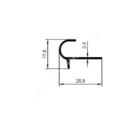 38-5669 / CERAMIC PRF. PRODUCTS | CERAMIC AND CARPET PASSING, Aliminium