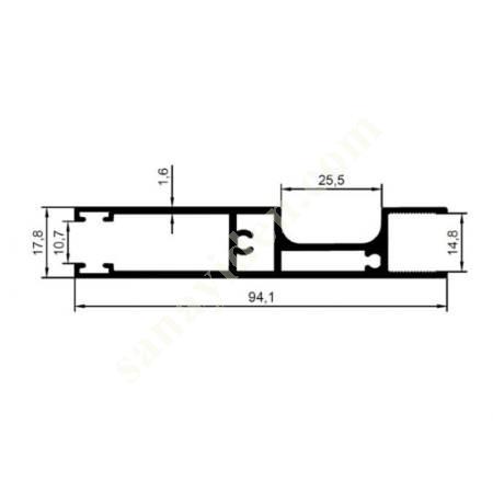 KASA ÜRÜNLER | CAM BALKON PROFİLLERİ, Alüminyum