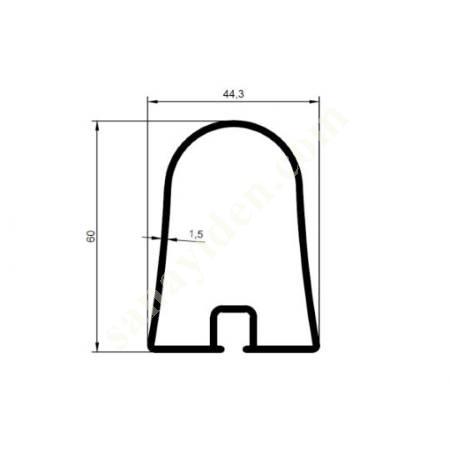 30-6189 / TENTE PRF. PRODUCTS | AWNING PROFILES, Aliminium