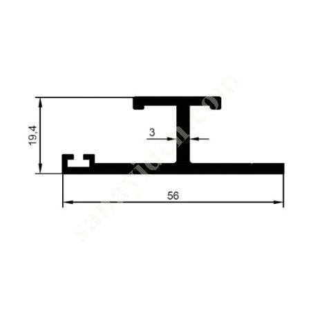 38-5684 / PRF. PRODUCTS | CERAMIC AND CARPET PASSING PROFILES, Aliminium