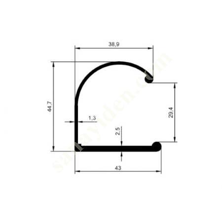 29-5687 / ELEVATOR PRF. PRODUCTS | ELEVATOR PROFILES, Aliminium