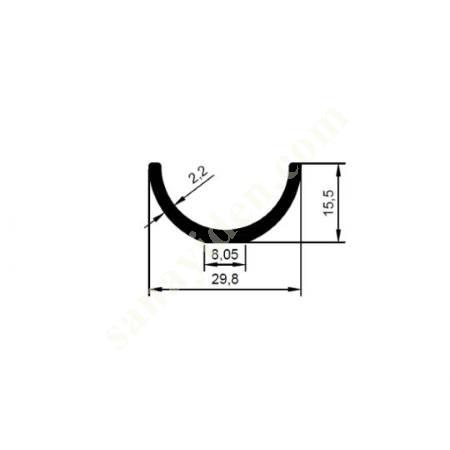 24-5409 / KULP PROFİLİ ÜRÜNLER | KULP PROFİLLERİ, Alüminyum