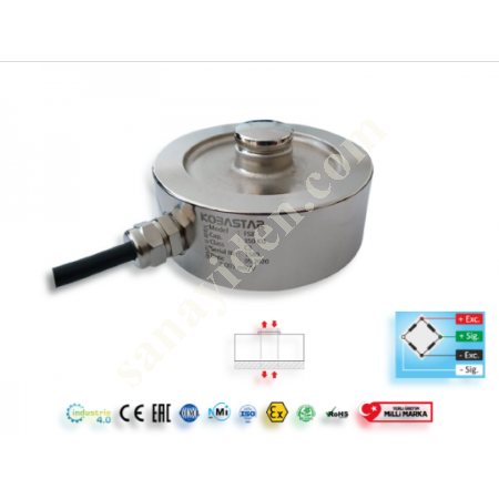 FSB PRESSURE TENSILE LOAD CELL, Weighing Systems And Machines