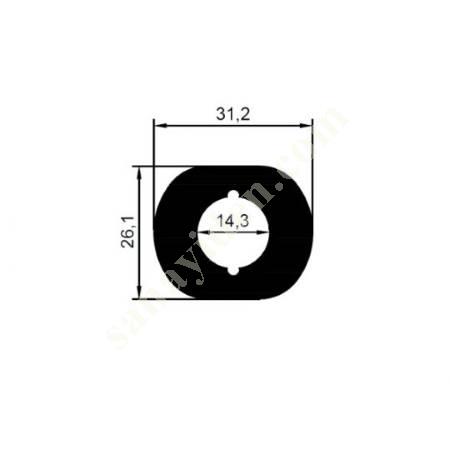 44-6200 / OTOMOTİV PRF. ÜRÜNLER | OTOMOTİV PROFİLLERİ, Alüminyum