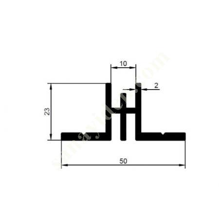 23-5381 / SHELF PROFILE PRODUCTS | FURNITURE PROFILES, Aliminium