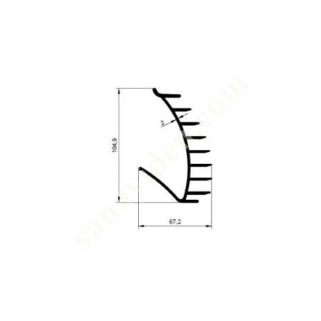 34-5742 / SOGUTUCU PRF. ÜRÜNLER | SOĞUTUCU PROFİLLERİ, Alüminyum