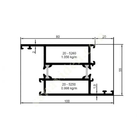 WIDE CASE PRODUCTS | THERMAL INSULATION SERIES, Aliminium