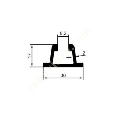 25-5549 / SIDE BARRIER PRODUCTS | SIGMA PROFILES, Aliminium