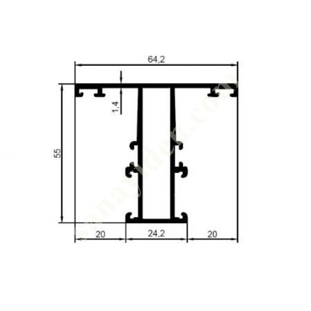 NARROW MEDIUM REGISTRATION PRODUCTS | SYSTEM SERIES, Aliminium