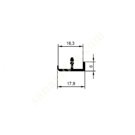 23-5364 / INTERMEDIATE PRODUCTS | FURNITURE PROFILES, Aliminium