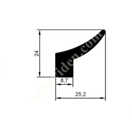 24-5499 / HANDLE PROFILE PRODUCTS | HANDLE PROFILES, Aliminium