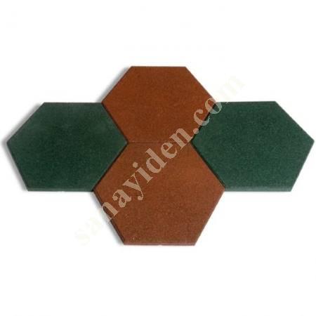 HEXAGON RUBBER FLOOR COATING MATERIAL, Rubber