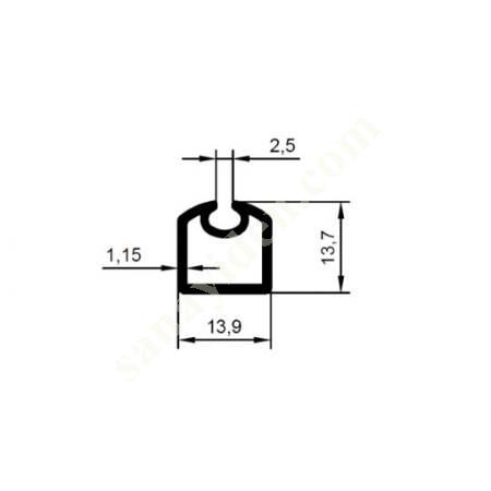 24-5453 / HANDLE PROFILE PRODUCTS | HANDLE PROFILES, Aliminium