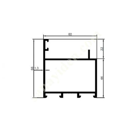 KANAT ÜRÜNLER | C-50 C-60 SERİSİ, Alüminyum