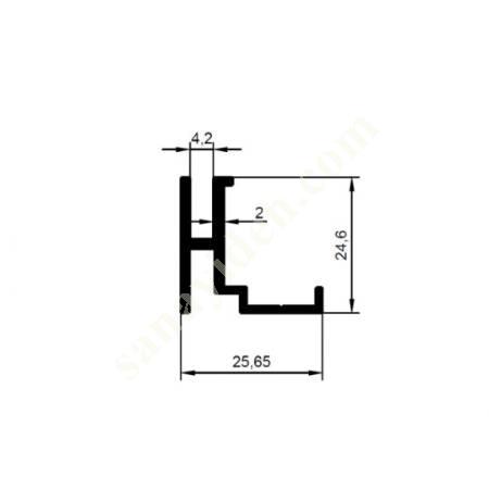 23-5379 / SHELF PROFILE PRODUCTS | FURNITURE PROFILES, Aliminium