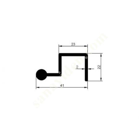 24-5418 / HANDLE PROFILE PRODUCTS | HANDLE PROFILES, Aliminium