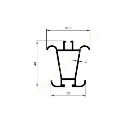 30-6197 / TENTE PRF. PRODUCTS | AWNING PROFILES, Aliminium