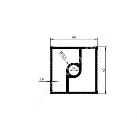 23-5342 / FOOT PROFILE PRODUCTS | FURNITURE PROFILES, Aliminium