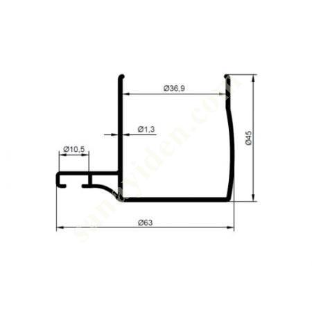 28-5587 / SHOWER CABIN PRF. PRODUCTS | SHOWER CABIN PROFILES, Aliminium