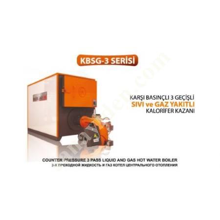 KBSG-3 GEÇİŞLİ SIVI VE GAZ YAKITLI KALORİFER KAZANI, Kazanlar-Tanklar