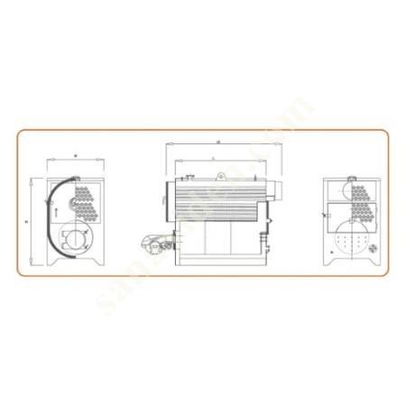 KBSG-3 TRANSITIONAL LIQUID AND GAS FUEL HEATER BOILER, Boilers-Tanks