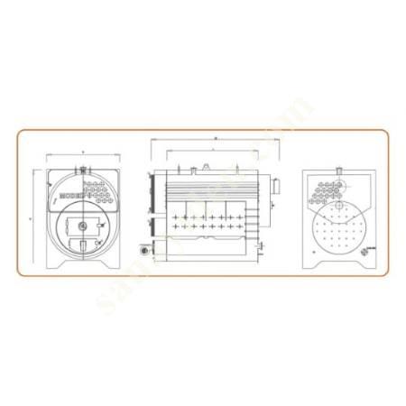 KBKK COUNTER PRESSURE SOLID FUEL HEATER BOILER, Boilers-Tanks