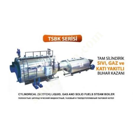 TSBK FULL CYLINDRICAL STEAM BOILER, Boilers-Tanks