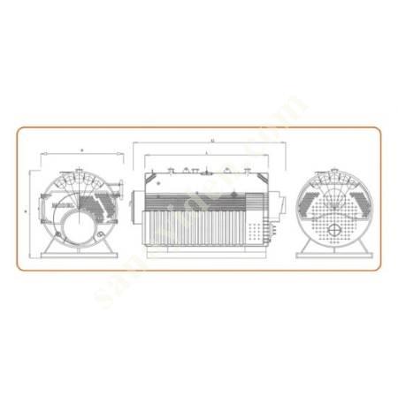 TSBK FULL CYLINDRICAL STEAM BOILER, Boilers-Tanks