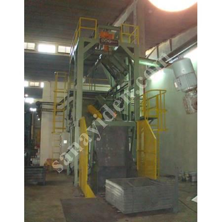 STEEL BOILER SANDBLASTING MACHINE, Sandblasting Boiler