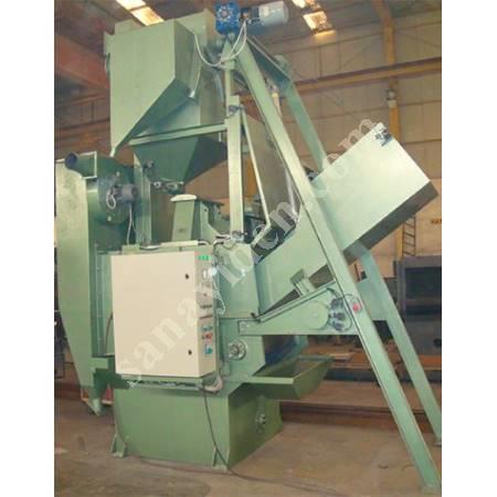 RUBBER DRUM SANDBLASTING MACHINE,