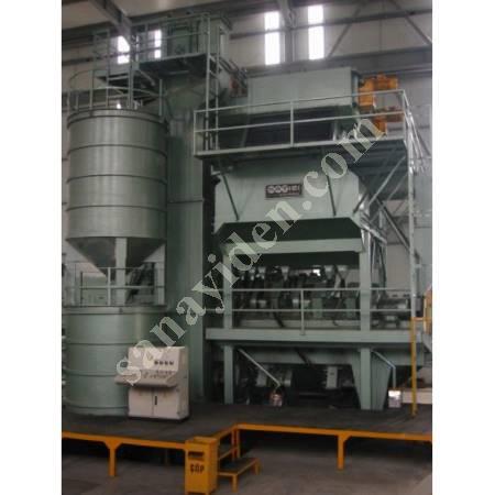 ROLL SANDBLASTING MACHINE, Tunnel Type Blasting