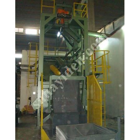 STEEL BOILER SANDBLASTING MACHINE, Sandblasting Boiler