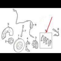 MERCEDES ORIGINAL BRAKE PADS A0004203302, Spare Parts And Accessories Auto Industry