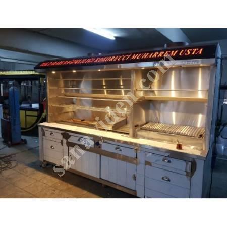 SLIDING COAL CYLINDER KOKOOREÇ BENCHES INSULATED BARAN DA, Industrial Kitchen