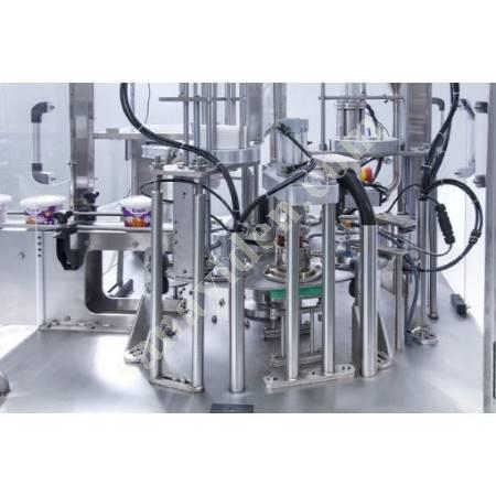 ROTARY YOGURT FILLING AND LUBRICATION MACHINE, Food Industry