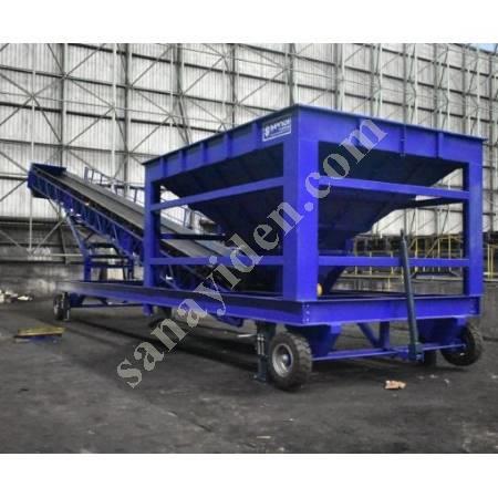 MOBILE FEED BUNKER (MOBILE FEEDER) - (MOBILE HOOPER), Quarry Machinery