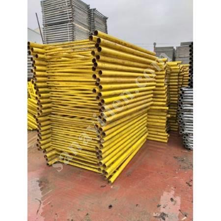 PAINTED TABLE TYPE SCAFFOLDING, Building Construction