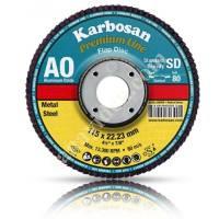 KARBOSAN 115X22.23 FLAP DİSK 40-60-80 KUM,