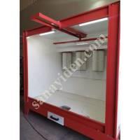 POWDER COOKING OVEN - POWDER COATING APPLICATION CABINET, Electrostatic Powder Coating