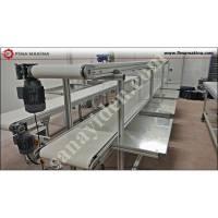 CONVEYOR BELT SYSTEMS - INKJET DATE CODING CONVEYOR, Injection Molding Machine