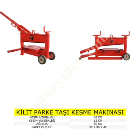 PARKE TAŞI KESME MAKİNASI, Yapı İnşaat